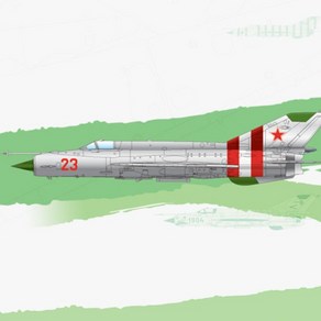 아카데미 1/48 MiG-21 MF 소련 전투기 비행기 프라모델 12311, 1개