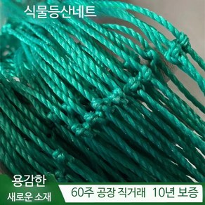 오이망 호박망 고추 그물 넝쿨 망 재배 과일 농사 지지대, L_60가닥 20cm 폭 4m 길이 10m, 1개