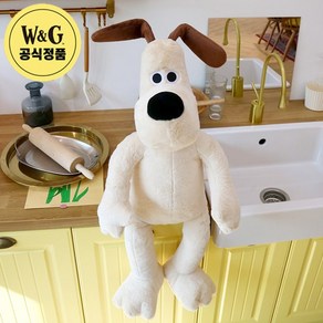 GROMIT 월레스와 그로밋 인형 80cm 강아지 동물 애착