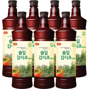 광야식품 솔잎 감식초 베이스 970ml, 7개