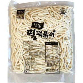 밀떡볶이 누들떡 떡사리 후루룩 냉동 밀떡 대용량 2kg