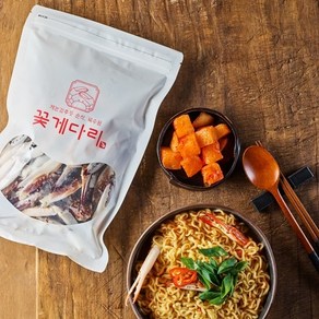 100% 국내산 해물 라면 탕 육수용 꽃게 다리 집게발 400g