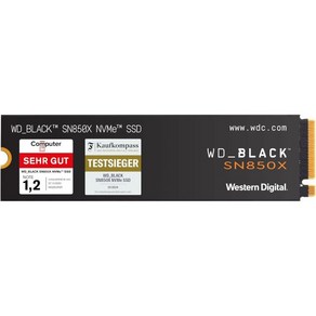 WD BLACK SN850P 4TB NVMe SSD PS5 콘솔용 공식 라이선스내부 게이밍 최적화된 방열판 PCIe 4세대 기술 7300MB s 읽기 M.2280 1451760, 1 TB_standad  SN850X