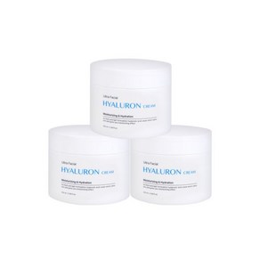 (1+1)푸드어홀릭 히알루론산 수분 젤 크림 300ml /대용량 수분크림 고보습, (3개)푸드어홀릭 울트라 훼이셜 히알루론 크림 100m, 2개