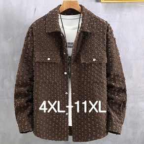 쥬엔리치 4XL-11XL 남자 빅사이즈 자켓 카라넥 캐주얼 JR808