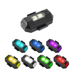 자전거 LED 무선 충전식후미등 안전등 라이트 전조등 후미등 로드 MTB 전기자전거 라이트, 일반형스트로브, 1개