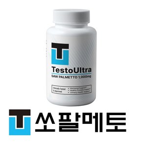 테스토울트라 쏘팔메토 1000mg 120캡슐 (60일분), 120정, 1개