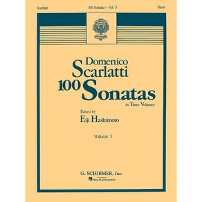 Scalatti - 100 Sonatas Volume 3 스카를라티 - 100 피아노 소나타 3권 Schime 셔머