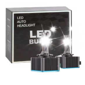 HPC LED 2면 30개 LED 전조등 화이트(6000k) D1S D3S D2R/S D5S D8S 최강 밝기, 1세트