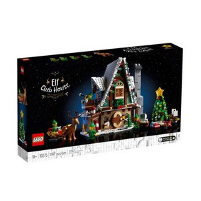 LEGO 레고 엘프 클럽 하우스 크리스마스 10275, 단일, 1개