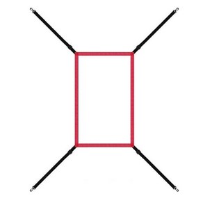 야구그물망 야구 소프트볼 피칭 타겟 조정 가능 스트라이크 존 던지기 연습 네트용 정확도 훈련
