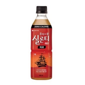 롯데칠성음료 실론티 레몬 제로, 500ml, 24개