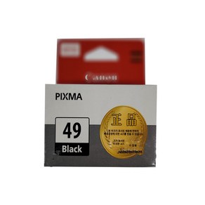 캐논 정품잉크 PIXMA E3490 검정, 1개