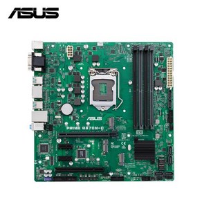 기가바이트 컴퓨터 메인보드ASUS PRIME Q370M-C 중고 메인보드 칩셋 마이크로 ATX 인텔 LGA 1151 8 세대