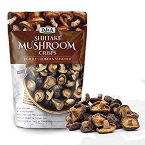 5.29 Ounce (Pack of 1) Shiitake Mushoom Cisps - Lightly 5.29온스(1팩) 표고버섯 크리스프 - 가볍게 익히고 양념함 5.29온, 149g, 1개