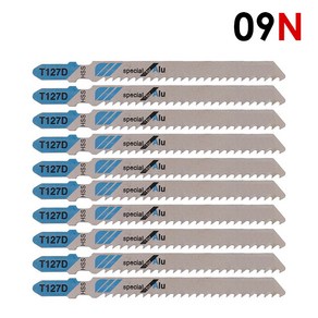 공구엔 직소날 직소기 톱 날, 10개, T127D