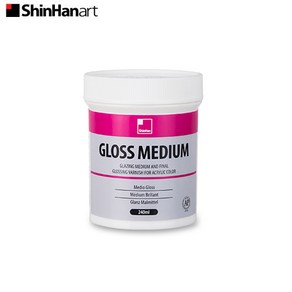 신한 전문가용 아크릴 그로스미디엄/GLOSS MEDIUM 250ml