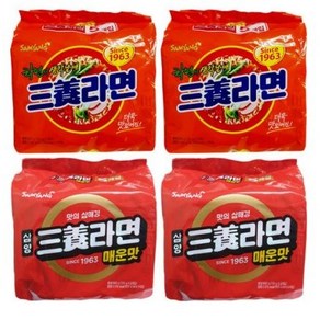 삼양 삼양라면 10p + 삼양라면 매운맛 10p, 1세트