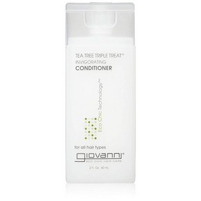 Giovanni 티트리 트리플 트리트 인비거레이팅 컨디셔너, 60ml, 1개