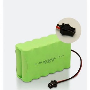 교체품 Annew 로봇 진공 청소기용 Ni-MH 배터리 부품 14.4V 2500mAh, 1개, 1) 2500mAh