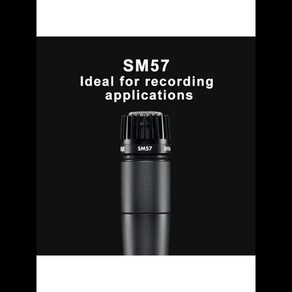 SHURE SM57 전설적인 악기 다이나믹 마이크 전문 유선 핸드헬드 카디오이드 가라오케 무대 스튜디오 녹음용, 01 SM57, 1개