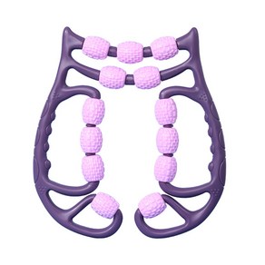 하피디코 링 전신 마사지릴 바디 마사지 롤러 13롤, 1개, 진보라