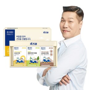 키즈텐 연세생활건강 어린이 유산균 2g x 30p + 종합 비타민 2.5g x 30p + 어린이 단백질 3g x 30p 선물 세트, 225g, 1세트