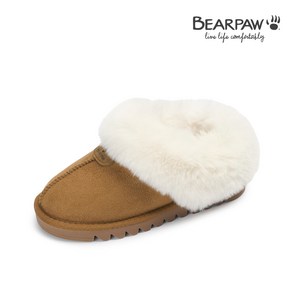 베어파우(BEARPAW) NOAH 키즈 양털 뮬 (히커리)