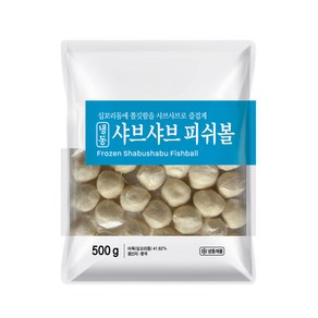 새우 피쉬볼 /세미원푸드 피시볼 어묵 마라탕 훠궈 샤브샤브용, 1개, 500g