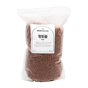 미미네아쿠아 플랜테리어 원예용 황토볼 3L (중립), 1개