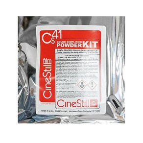 시네스틸 Cs41/C-41 컬러 필름 현상 파우더 1kg용 CineStill Film Cs41 Powde Developing Kit fo C-41