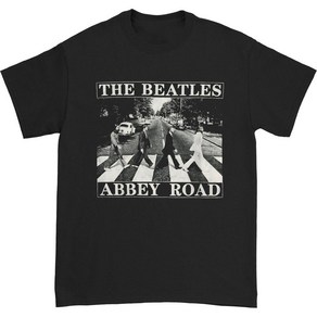 ROCKPANDA Beatles Abbey Road B&W 반팔티