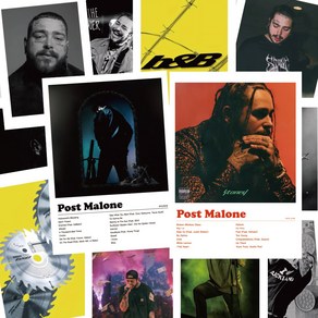 포스트말론 힙합 인테리어포스터 사진액자 Post Malone 포스터액자