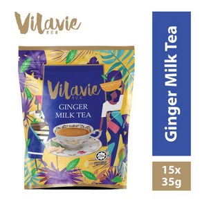 말레이시아 Vilavie 생강 밀크티 테타릭 Vilavie Ginge Milk Tea 525g, 1개, 15개입