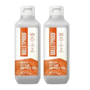불렛프루프 브레인 옥테인 오일, 946ml, 2개