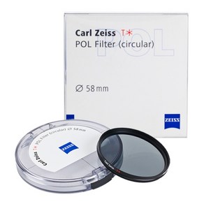 자이스 T Cal Zeiss CPL 필터, POL Filte(cicula) 58mm