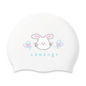 르망고 실리콘 수모 러블리 라펭 Lovely lapin (White)(4194), 1개, 기본