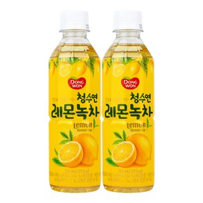 청수연 레몬녹차 350ml 24입