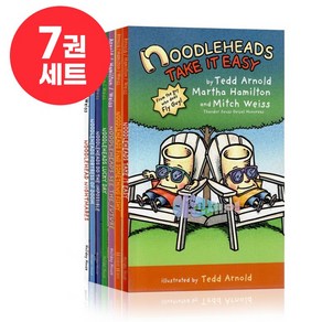 [달콤서점]국내 당일발송 누들헤드 세트 (컬러코팅 재질) Noodleheads 영어원서