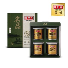 대천김 명품 캔김 세트 30g 4캔, 1개, 단품