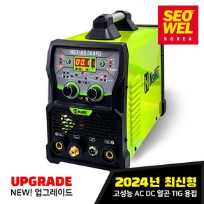 TIG 알곤 용접기 알루미늄 AC DC NST-AD300FD SET, 1개