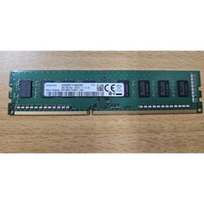 삼성전자 메모리 램 단면 DDR3 4GB PC3-12800, M378B5173DB0-CK0 / 데스크탑 램 4GB, 1개