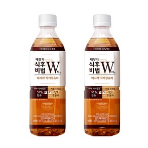 태양의식후비법W차, 500ml, 24개