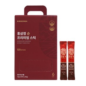 진생가 홍삼정 순 프리미엄 스틱 10g 120포, 1.2kg, 1개