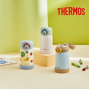 써모스 마이 디자인 보틀 원터치 타입 시즌3 250ml / JNR-252K, 써모스 JNR-252K-BL 블루, 1개