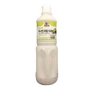 코스트코 냉장 맥코믹 어니언크림드레싱 1kg 샐러드 샌드위치, 1개