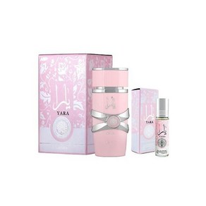 라파타 Lattafa Yaa EDP 3.4 Fl Oz + Yaa Pefume Oil 0.34 Fl Oz Bundle