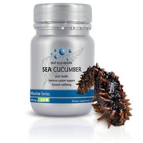 딥블루헬스 DEEP BLUE HEALTH Sea Cucumbe 해삼 500mg 캡슐, 1개, 30정