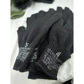 미국 육군 GI 울 장갑 라이너 OD 그린 블랙 미국 육군 겨울 빈티지WOOL GLOVES 미군용품