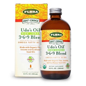 Floa - Udo's Choice Omega 369 Oil Blend High Li Floa - Udo's Choice 오메가 369 오일 블렌드 하이 리그난 8.5, 1개